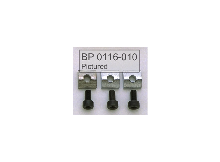 AP BP 0116-003 Nut Blocks (3) Floyd Rose® Black 